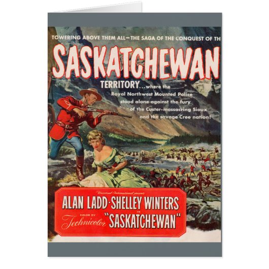 Saskatchewan movie poster image cards (Front)