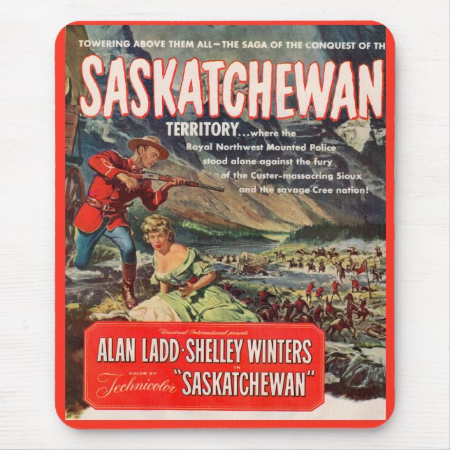 Saskatchewan movie poster mouse pad (Front)