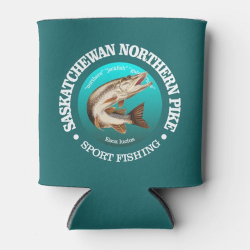 Saskatchewan Pike Fishing Can Cooler