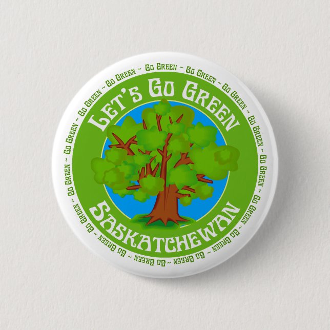 saskatchewan pinback button (Front)