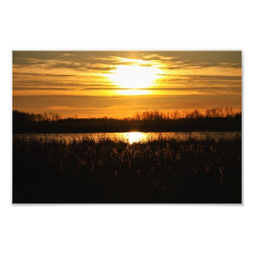 Saskatchewan Sunset Photo Print