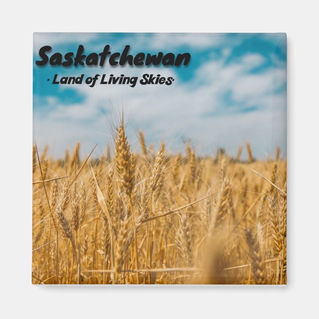 Saskatchewan Wheat Field Magnet (Front)