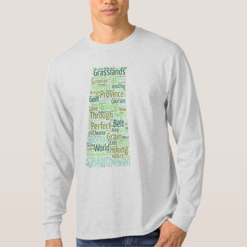 Saskatchewan word shirt