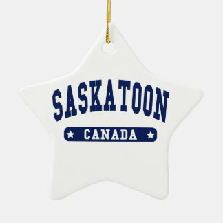 Saskatoon Ceramic Ornament