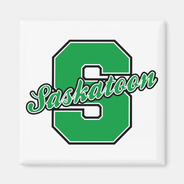 Saskatoon Letter Magnet (Front)
