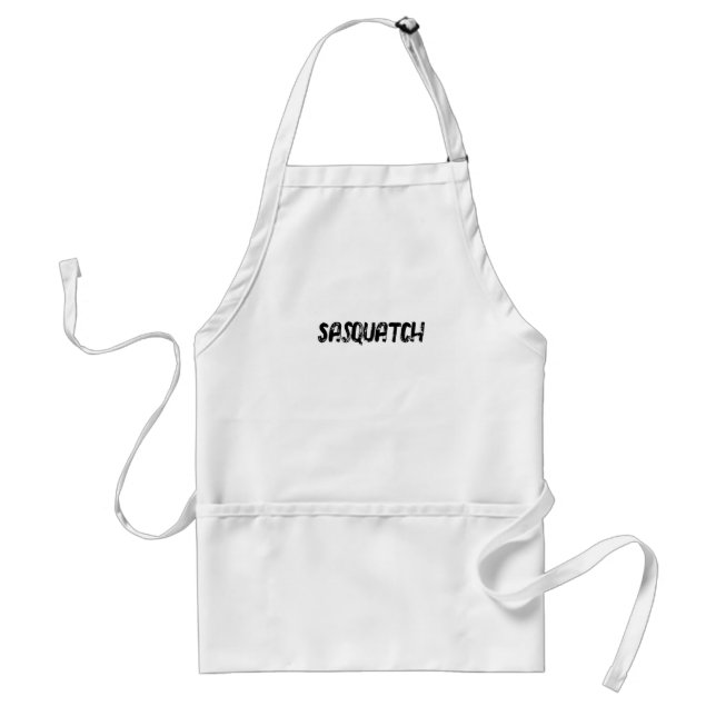 Sasquatch Adult Apron (Front)
