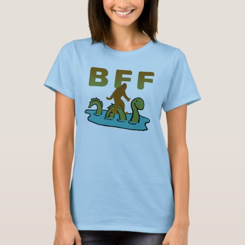 Sasquatch and Nessie are BFF T_Shirt