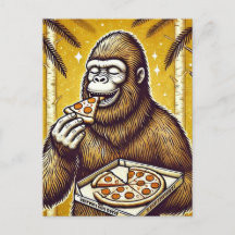 Sasquatch and the Pizza