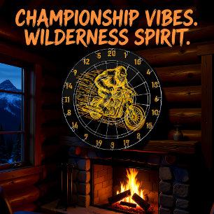 Sasquatch Approved: Aim for the Myth Dart Board