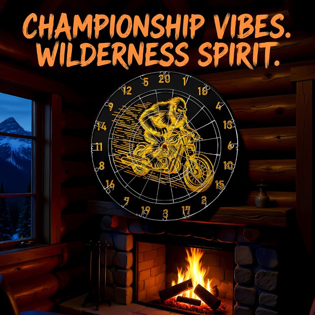 Sasquatch Approved: Aim for the Myth Dart Board (Creator Uploaded)
