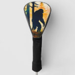 Sasquatch Autumn Landscape Sunset Golf Head Cover