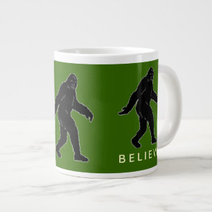 Sasquatch Believe Green Jumbo Mug