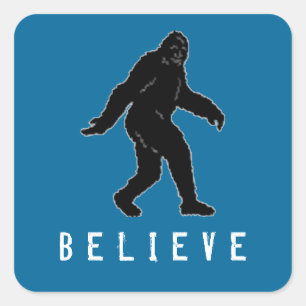 Sasquatch Believe Stickers