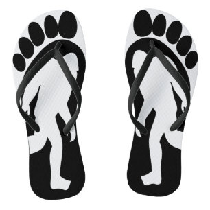 Sasquatch - Bigfoot Flip Flops