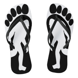 Sasquatch - Bigfoot Flip Flops