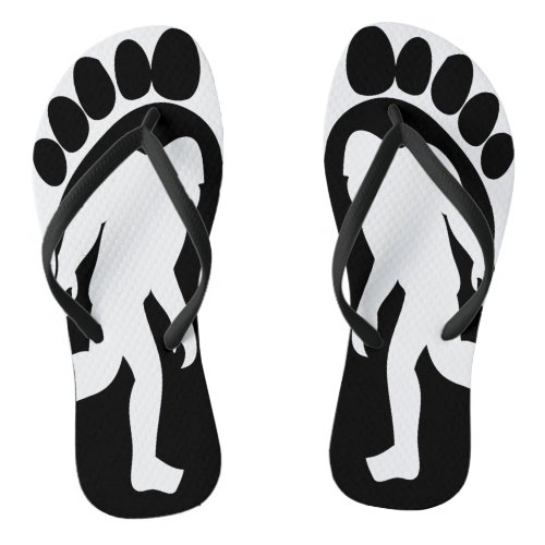 Sasquatch _ Bigfoot Flip Flops