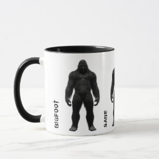 SASQUATCH BIGFOOT WHOLE - FRONTAL VIEW - NAMES