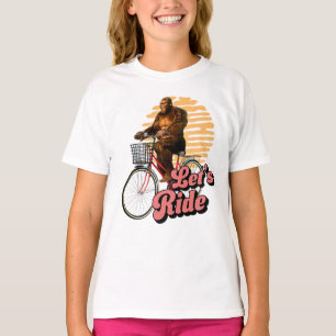 Sasquatch Bike Ride Forest Adventure T-Shirt