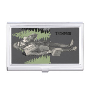 Sasquatch business card holder case accessory 