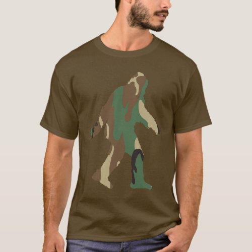 Sasquatch Camo T_shirt