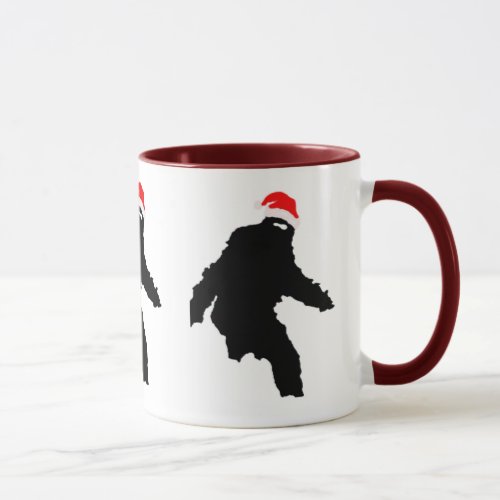 Sasquatch Claus Mug