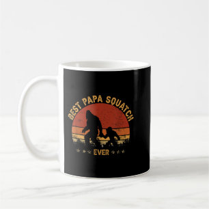 Sasquatch Dad Best Papa Squatch Ever Bigfoot Dad F Coffee Mug