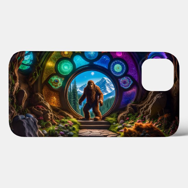 Sasquatch Dimensional Portal Case-Mate iPhone Case (Back (Horizontal))