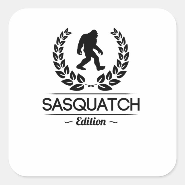 Sasquatch Edition Square Sticker (Front)