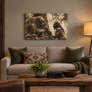 Sasquatch Elder 36x24 Acrylic Wall Art