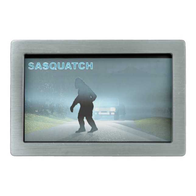 Sasquatch Encounter Belt Buckle (Front)