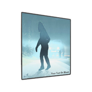 Sasquatch Encounter Metal Print