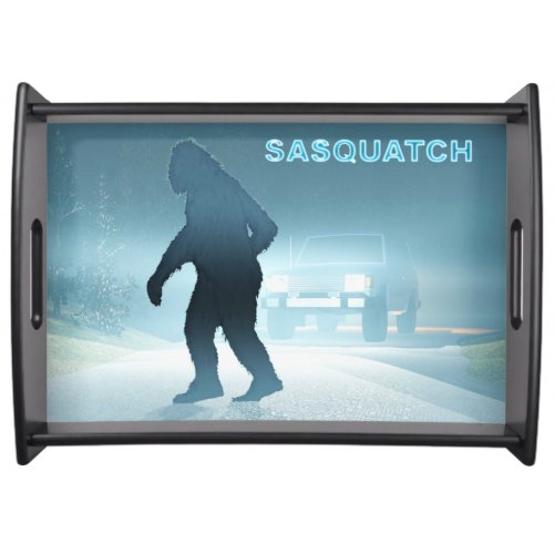 Sasquatch Encounter Serving Tray