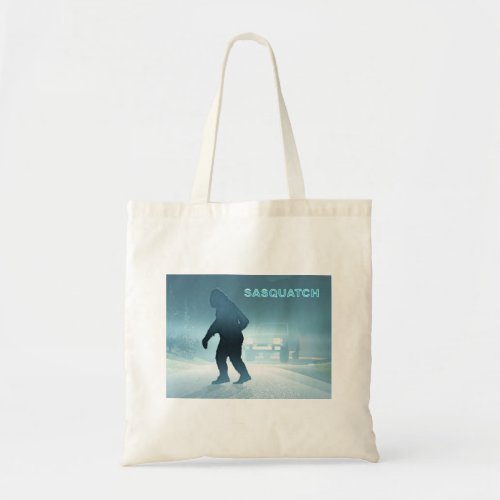 Sasquatch Encounter Tote Bag