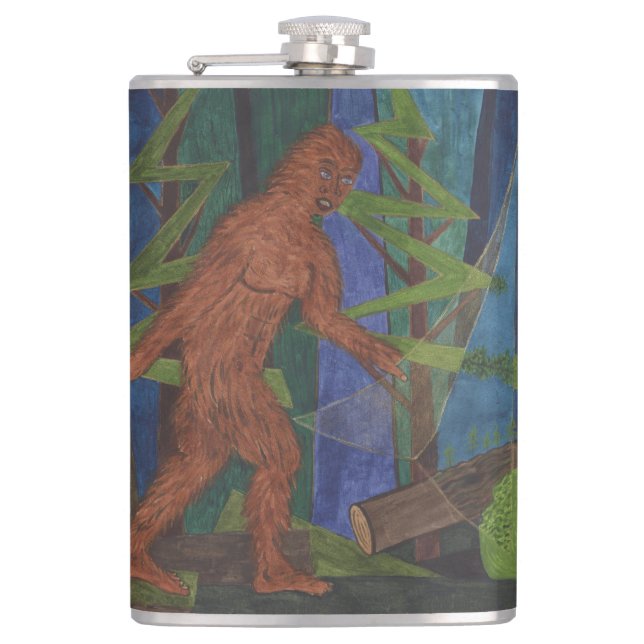 Sasquatch Flask (Front)