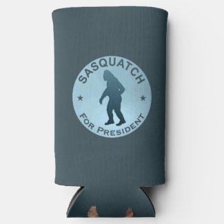 Sasquatch For President Can Cooler