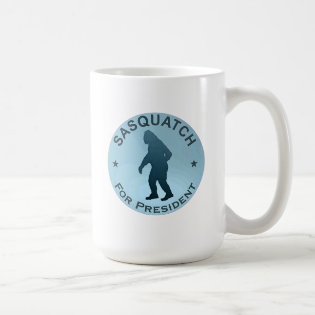 Sasquatch For President Coffee Mug (Right)