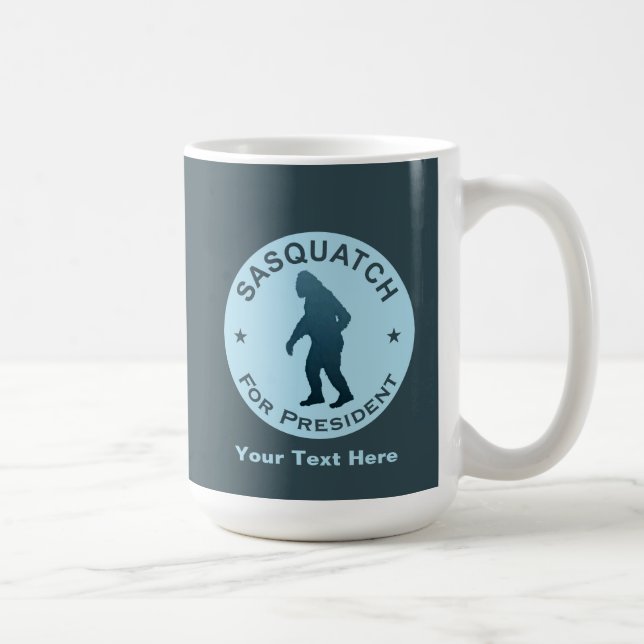 Sasquatch For President Coffee Mug (Right)