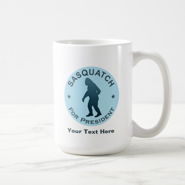 Sasquatch For President Coffee Mug (Right)