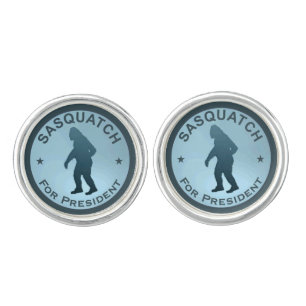 Sasquatch For President Cufflinks