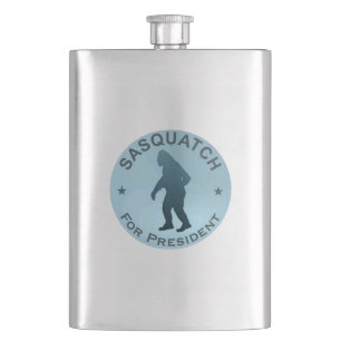 Sasquatch For President Flask