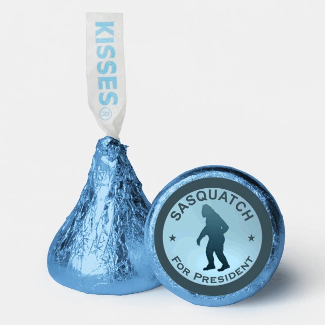Sasquatch For President Hershey®'s Kisses® (Front)