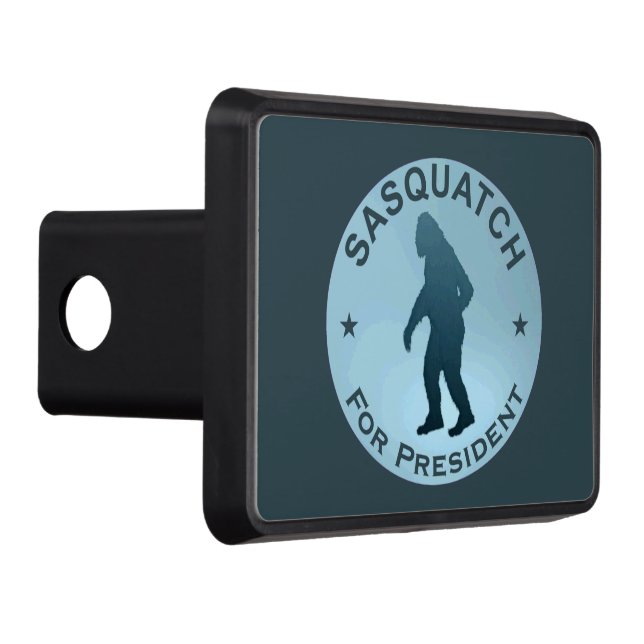 Sasquatch For President Tow Hitch Cover (Right)