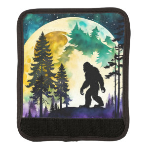 Sasquatch Full moon Luggage Handle Wrap