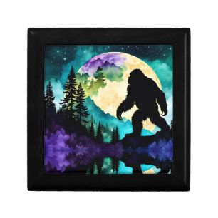 Sasquatch Full moon on the Mountain II Gift Box