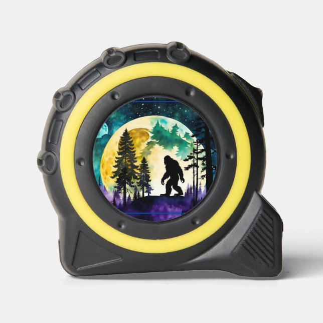 Sasquatch Full moon Tape Measure (Front)
