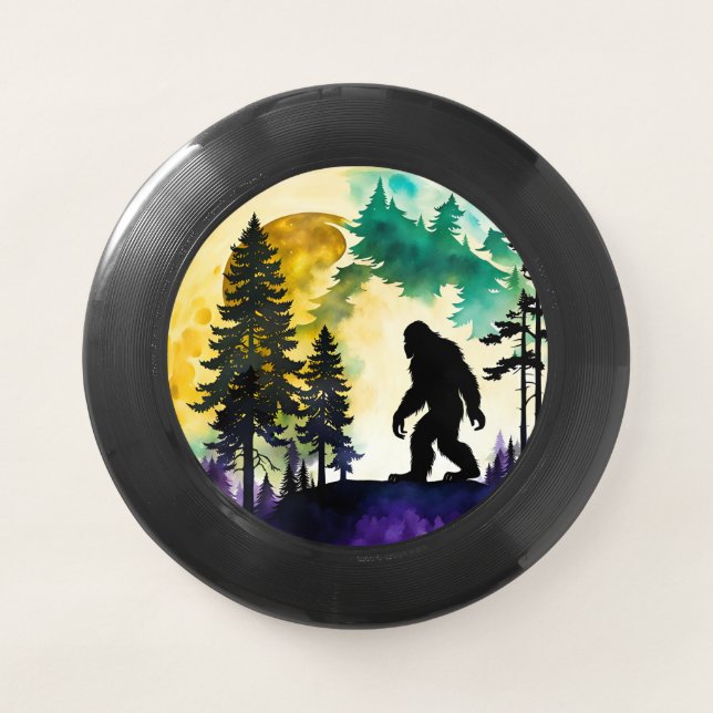 Sasquatch Full moon Wham-O Frisbee (Front)
