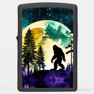 Sasquatch Full moon Zippo Lighter