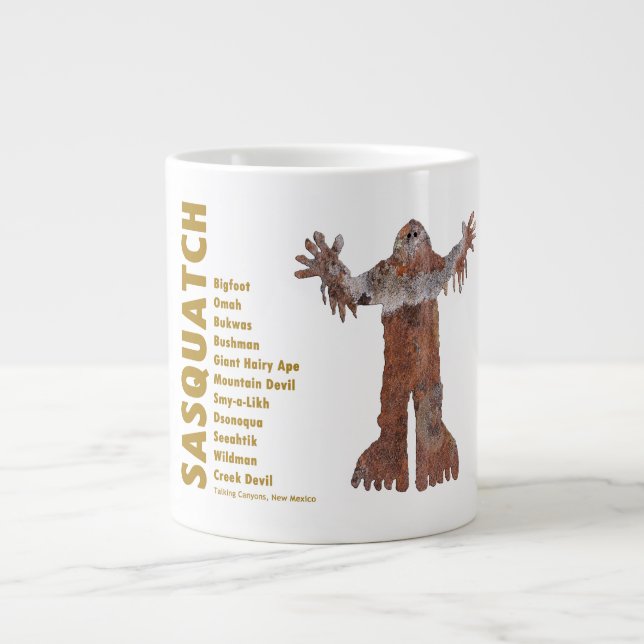 Sasquatch Giant Coffee Mug (Front)