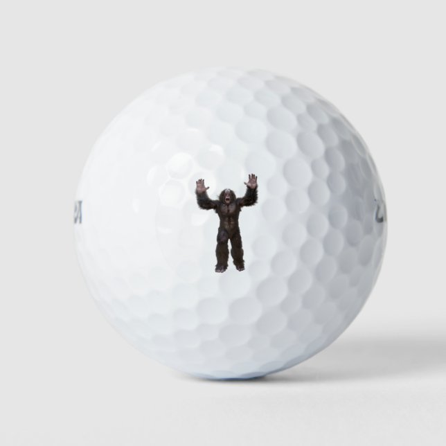 Sasquatch Golf Balls (Front)