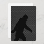 Sasquatch Gone Squatchin on Carbon Fiber Decor (Front/Back)